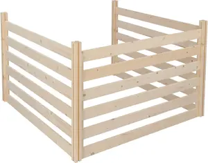 VINGLI Privacy Fence, Air Conditioner Fence 3 Panels, Privacy Fence Panels for Outside, Outdoor Trash Can Pool Equipment