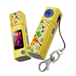 Mini Thumb Camera, Portable HD Pendant Digital Camera for Outdoor Recording, Cute Small Toy Camera, Ideal Gift for Kids Boys Girls