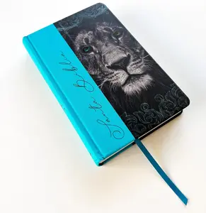 Biblia RVR 1960 letra grande, tamaño manual, tapa dura de tela León aguamarina / Spanish Bible RVR 1960 Handy Size Large Print Hardcover Cloth Lion Aquamarin (Spanish Edition) Hardcover