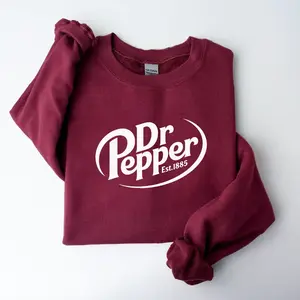 (Sale Off Up To 50%) Dr. Pepper Sweatshirt, Dr Pepper Lover, Dr Pepper Gift, Gift for Girlfriend Sweatshirt