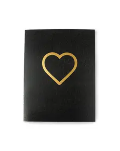 Heart Card - Noir