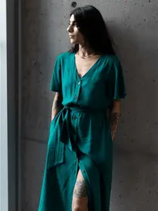 Beautiful Emerald Dress | Ethical Fashion
