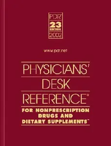 USED-Physician's Desk Reference 2002 for Nonprescription Drugs and Dietary Supplements (PHYSICIANS' DESK REFERENCE (PDR) FOR NONPRESCRIPTION DRUGS AND DIETARY SUPPLEMENTS) by Medical Economics (Hardcover)
