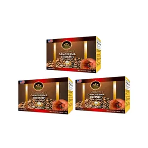 4 In 1 Reishi Ganoderma Coffee set of 3 bundle