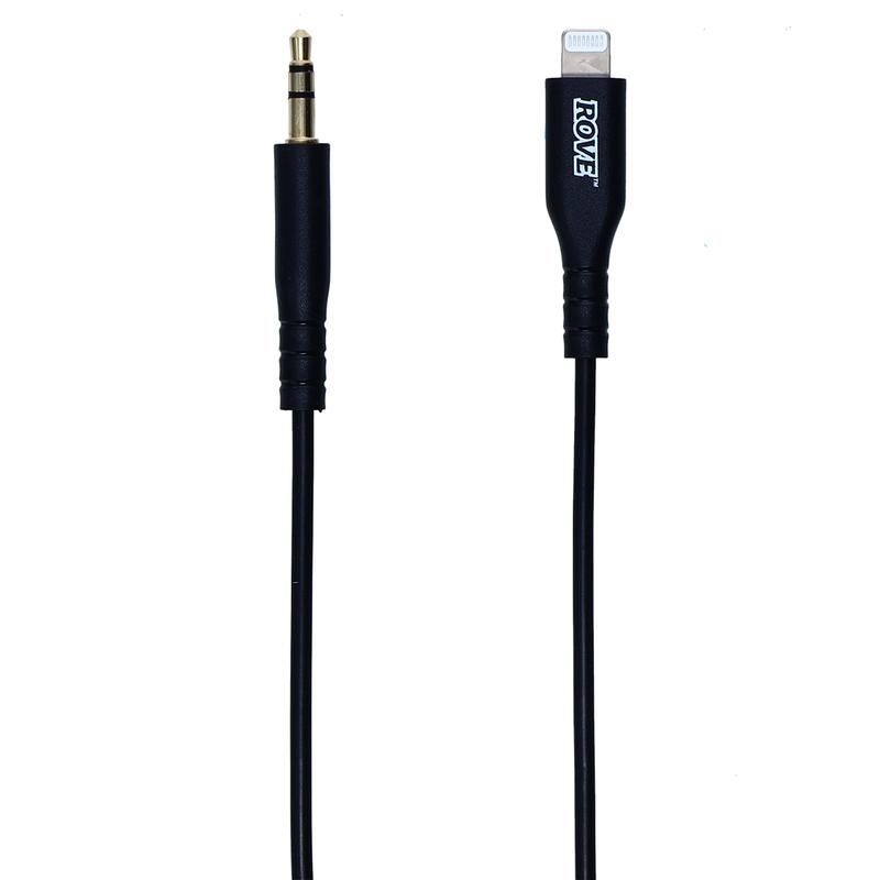 Rove RV069122 4 ft. Wired Lightning to 3.5 mm Female Audio Plug Adapter Cable, High-Quality Sound Accessory for iPhone/iPad, PVC Jacket Protective Coat Electronics Accessories