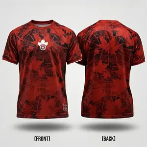 Canada Heritage Jersey – Inspired Football Style Shirt, Canada Soccer Jersey, Futbol Streetwear Sports Top for Fans Men Women