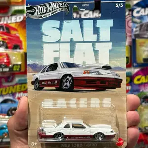 HW Silver Series 1988 ford thunderbird diecast car