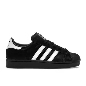 adidas Women's Superstar II Black Ponyhair, from StockX