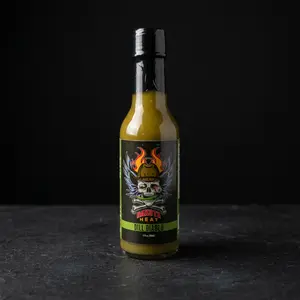 Dill Diablo Hot Sauce - Spicy Organic Pickles Jalapeno & Serrano Peppers for Meat Vegetables and More