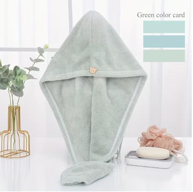 Quick-dry Microfiber Headscarf, 9.8 Inches X 25.5 Inches, Soft and Absorbent, Modern Solid Color Pattern, H