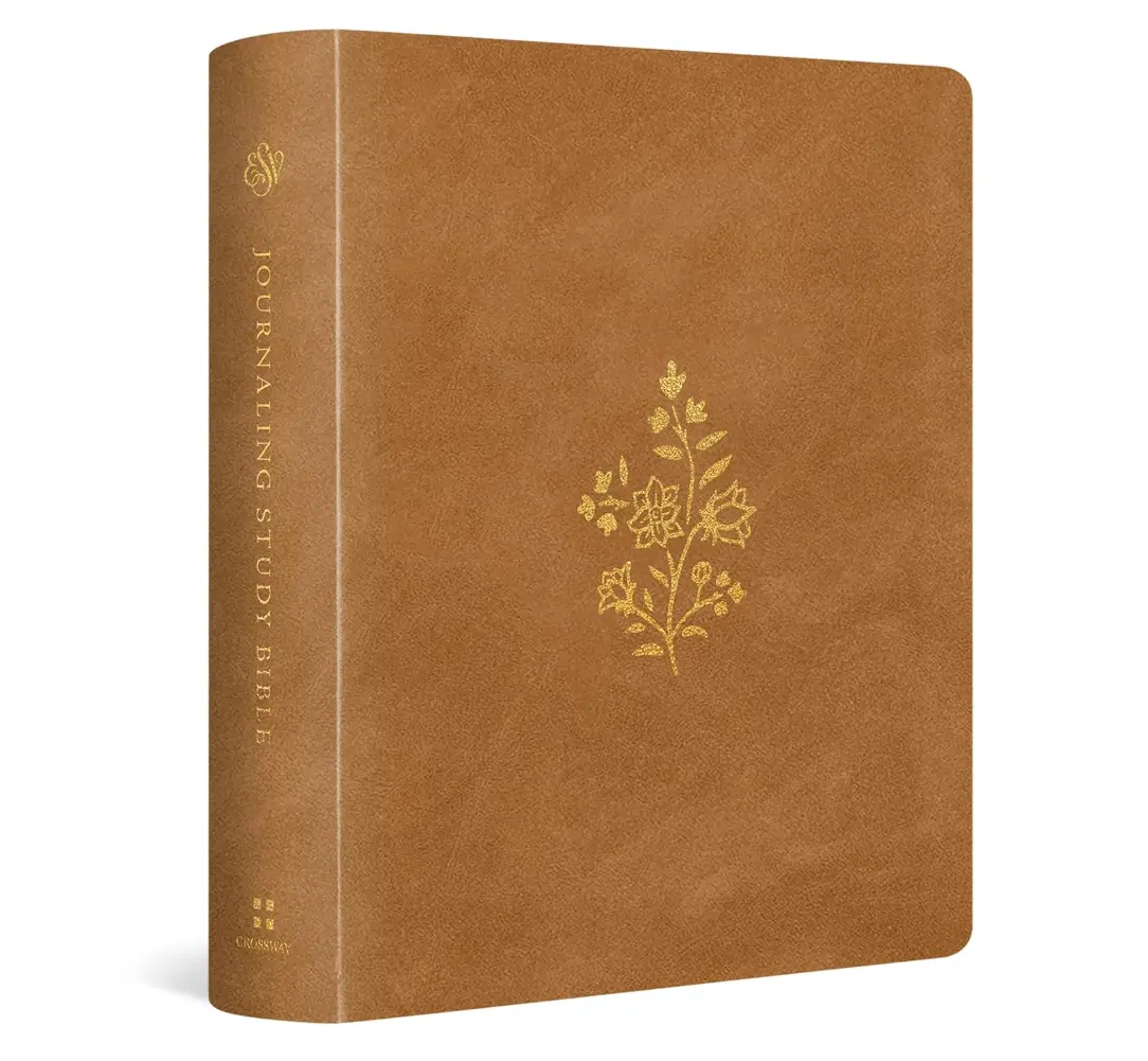 ESV Journaling Study Bible (TruTone over Board, Nubuck Caramel): Holy Bible, English Standard Version