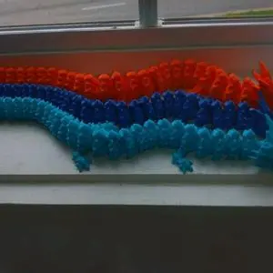 Mystery articulated dragon's