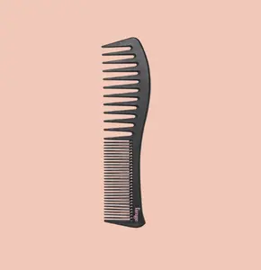 L'ANGE HAIR - Carbon Fiber Comb Dual Ended, Detangling Hair Brush, Durable Hairdressing Comb, Hair Styling Combs