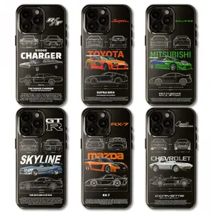 Legendary Racing Phone Case Series — Classic Street Racing Movie Theme Cases, Featuring American Muscle Car Designs. Suitable for iPhone 11–17 Pro Max/Plus and Samsung Galaxy S23–S25.