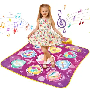 VEVOR Kids Dance Mat - Single Player Electric Dance Pad Toy, Fun Musical Gift for 3+ Year Old Girls, Father's Day Gift