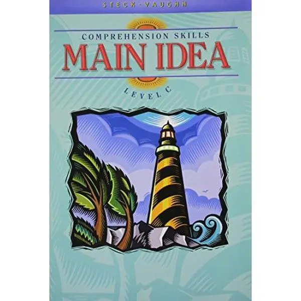 USED Book - Steck-Vaughn Comprehension Skill Books: Student Edition (Level C) Main Idea by Beech, Linda Ward (Paperback) - english