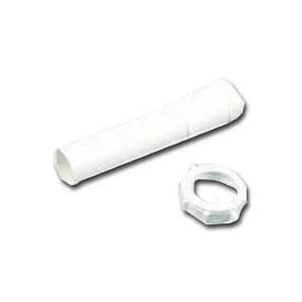 Plumb Pak PP205512 Plastic Slip Joint Tubing Pipes, 1-1/2 x 12 in. Long Plastic Tube Pipes for Plumbing Extensions