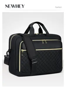 17.3 Inch Laptop Bag, Waterproof Zip Shoulder Messenger Bag, Large Computer Bag for Women Men, Business Office Work College