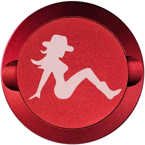 Female Silhuette-My Tyn Co. Custom Aluminum ZYN Tyns for ZYN Pouches Waterproof and Airtight, 2 Compartments!