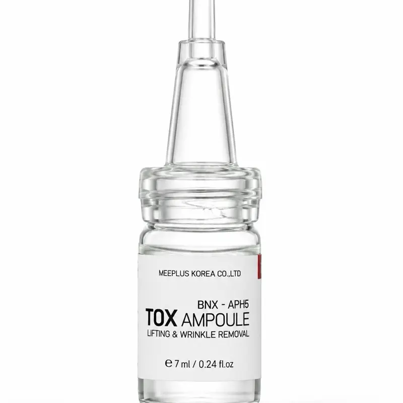 TOX Serum Ampoule TECHNOLOGY: NEW SKIN RESET  Lifting & Wrinkle Removal 7ml Pharmacist-Formulated Anti-Aging Serums for Youthful Skin Collagen Bio Peptides Firming Deep Hydration Hydrating Moisturizing Younger K Beauty Inspired
