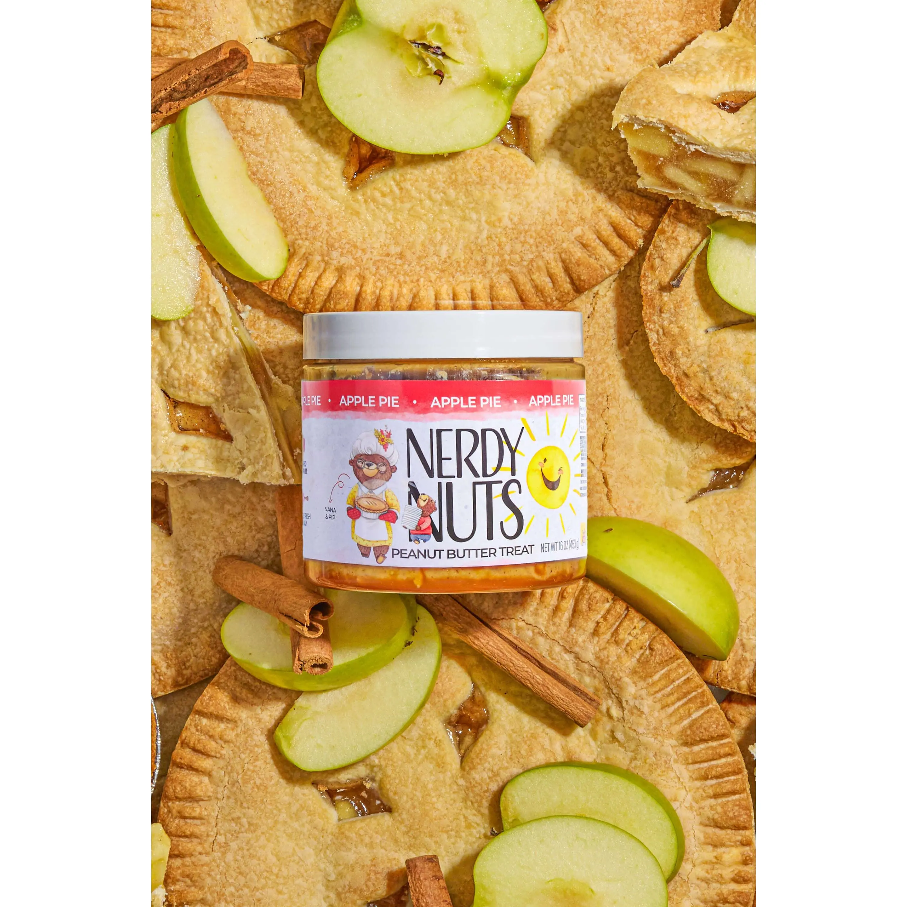 Apple Pie Peanut Butter Treat