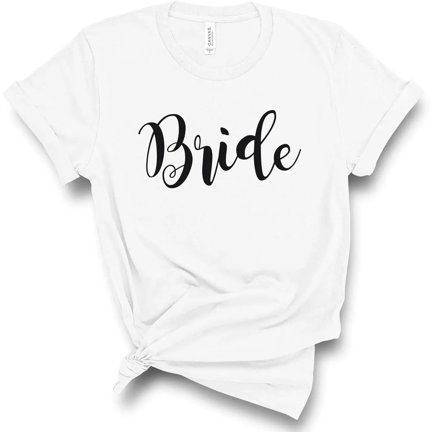 Blue Sand Textiles Camisa de novia. Camiseta de novia. Ropa de despedida de soltera | Camisa unisex suave de primera calidad para despedidas de soltera
