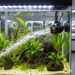 Aquarium Wave Maker with Controller 40W 24V Powerhead with Magnetic Base
