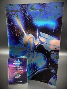ndmcomix #1 MegaMen NYC comic book anthology (FOIL COVER EDITION) plus BONUS issue #2 / autographed by DJ Dimension