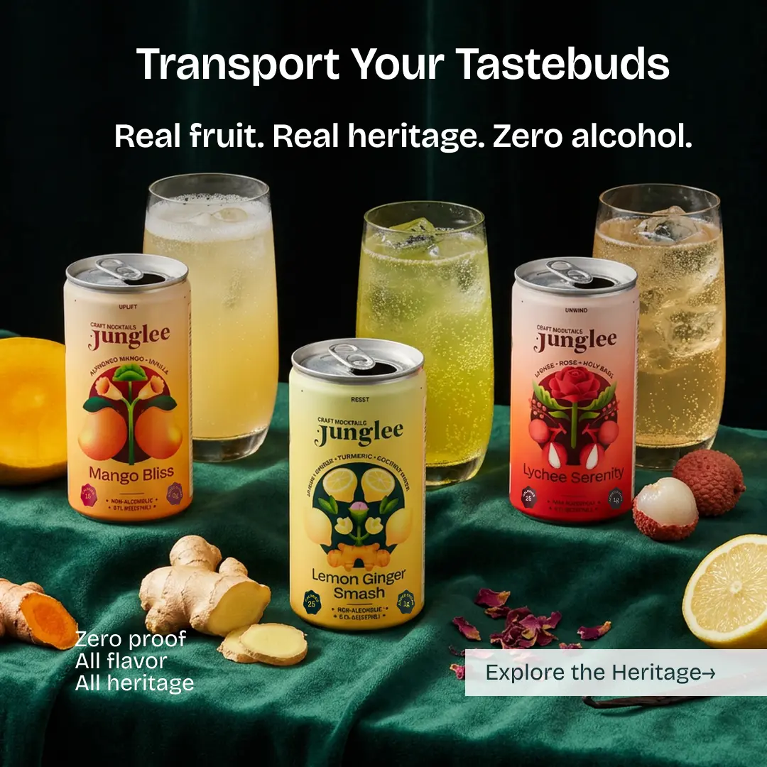 Junglee Starter Bundle | Sparkling Mocktail Drink Variety Pack | Hydration + Energy + Botanicals