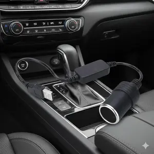 USb to car Cigarette Lighter Socket Adapter Converter 12V 8w power Supply 5V 2.1a Dual Port Charger for vehicles auto Truck RV marine Boat