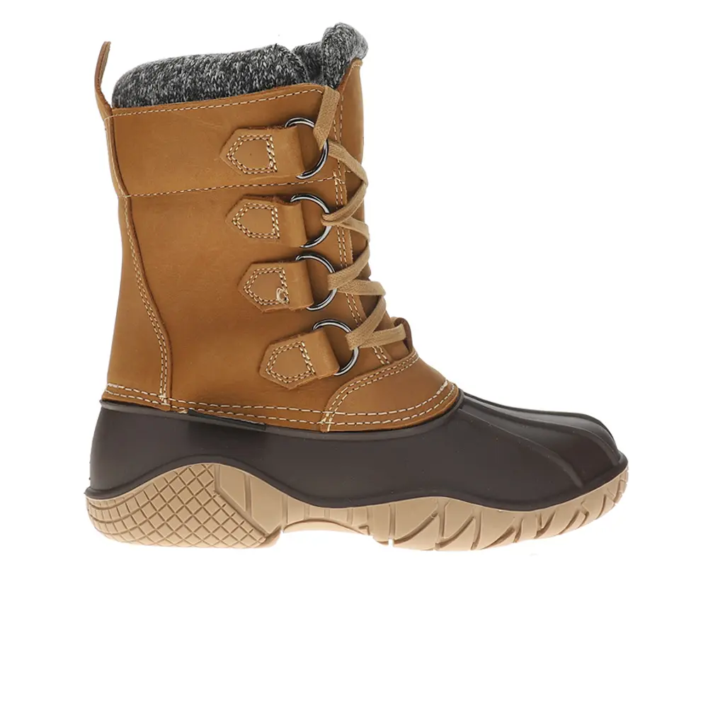 Baffin Womens Yellowknife Cuff Waterproof Insulated Snow Casual Boots Mid Calf - Brown