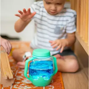Teal Sensory Jar
