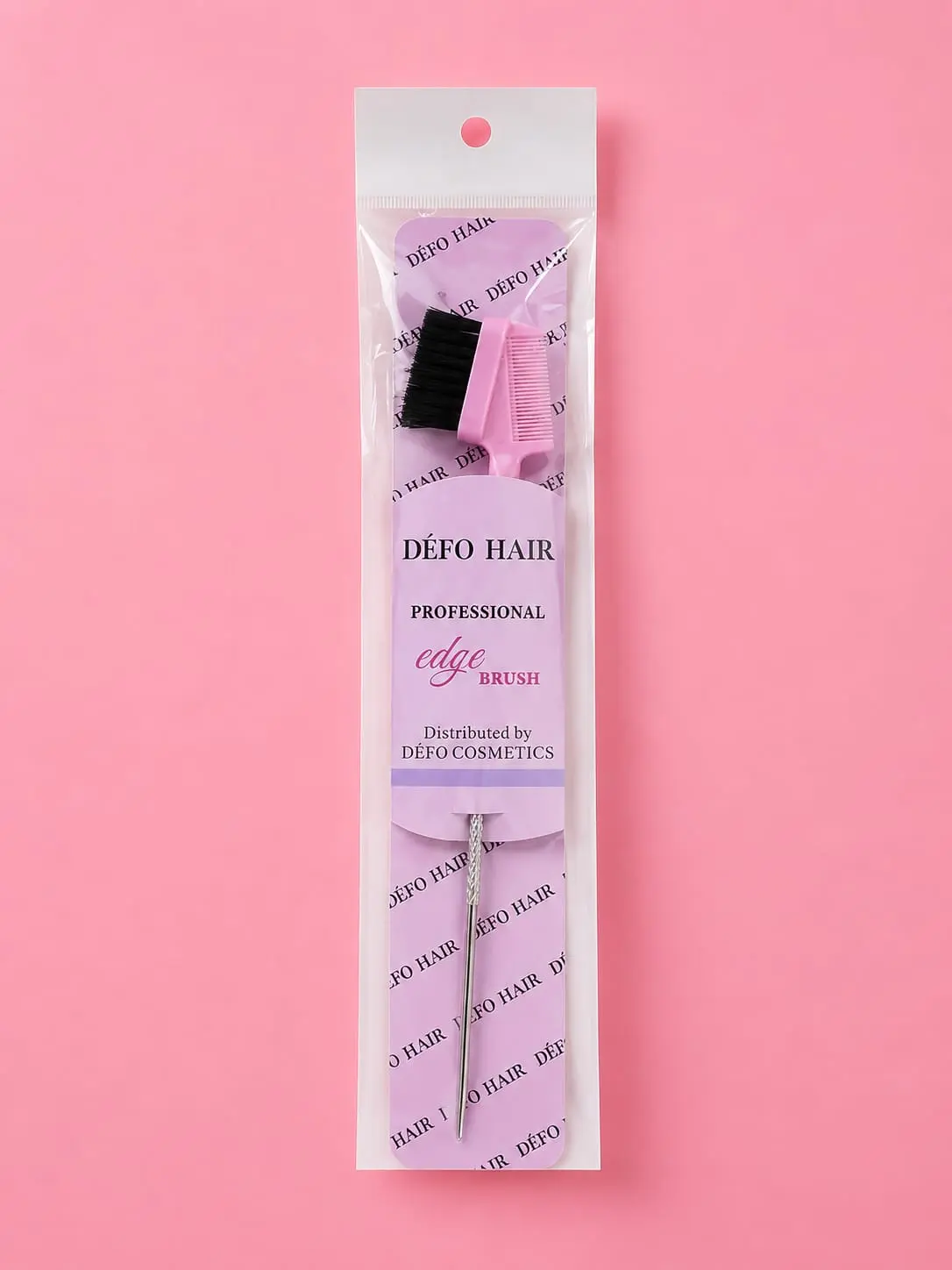 Edge Control Brush, 3-in-1 Hair Styling Edge Brush for All Hair Types