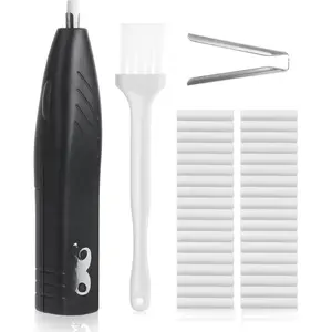 - Electric Eraser Kit, 36 Refills and 1 Brush,  Operated Eraser with Refills for Artists,  for Drawing, Painting, Sketching, Drafting, Detailer Tool for Crafting