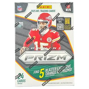 2025 Panini Prizm Football 6-Pack Hobby Blaster (Orange Ice Parallels)