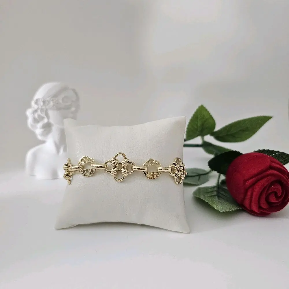 Valdiviajewery #1861 High Quality 14k Gold Plated Bracelet