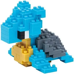 Nanoblock - Pokemon Series - Lapras Building Kit  [COLLECTIBLES] figurine/statue, Brick, Collectible