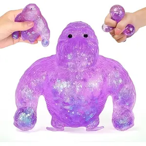 Creative Gorilla Squishy Stress Relief Toy, Stress Relief Gadgets, Soft Sensory Fidget Toy for Kids and Adults, Perfect Gift for Birthdays and Holidays