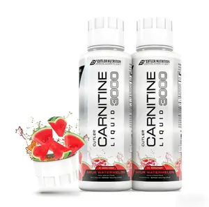 Cutler Nutrition 2-Pack Multi-Flavor Carnitine Liquid 3000 Energy Sport Supplement Beverage Variety Pack