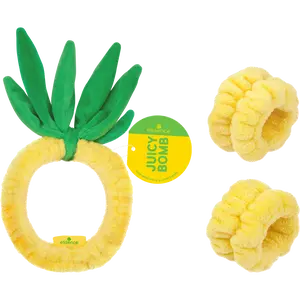 JUICY BOMB PARTY face wash head & wrist bands