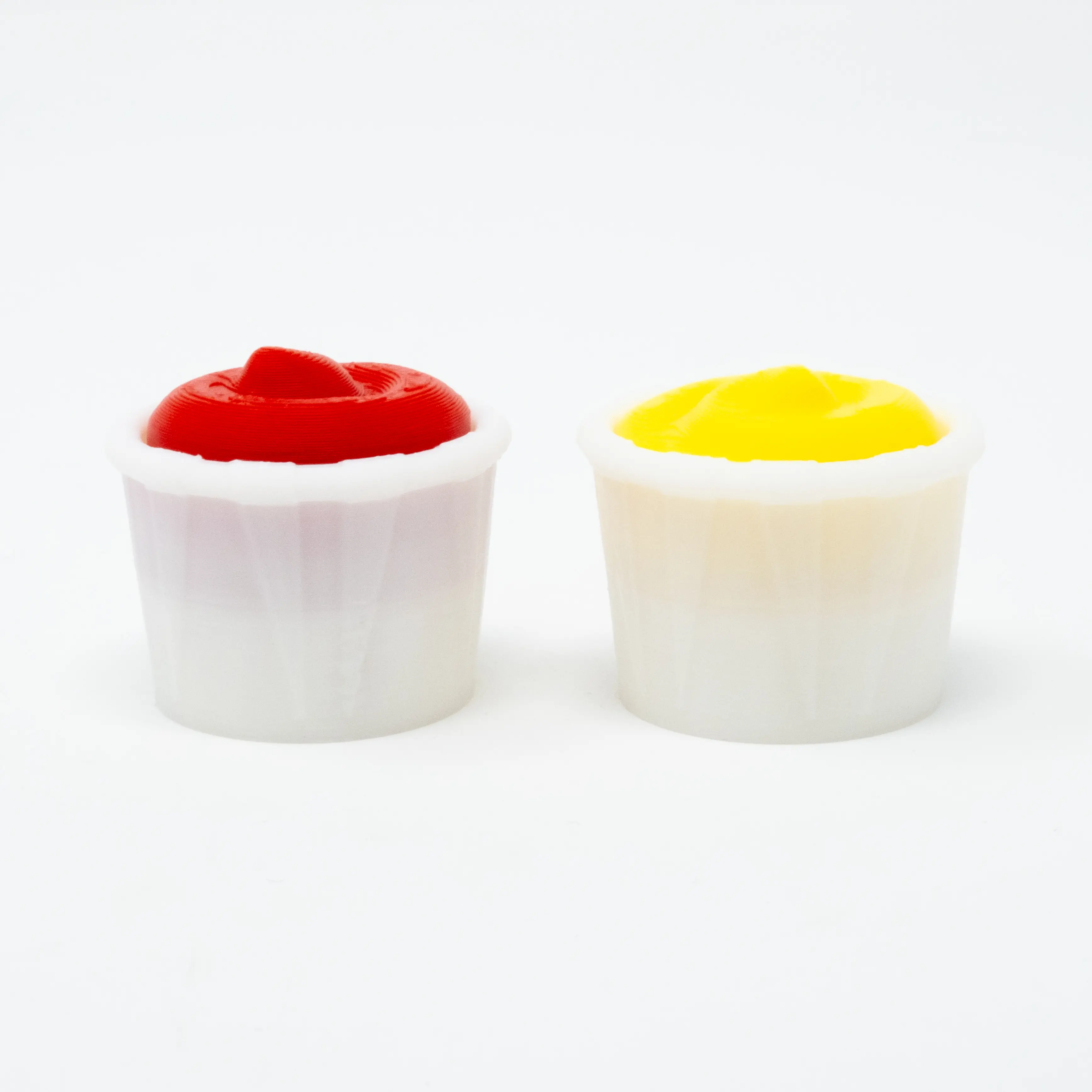 Condiment Clicker | Ketchup | Mustard | Cute Fidget | Decor | Keychain