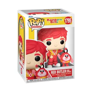 Funko Pop Vinyl Figure Rainbow Brite Red Butler With Sprite