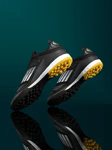 Adult Soccer Cleats for Men Women Teens Students, PU Leather Training Match Shoes, Outdoor Long Ag Short TF Studs, Sporty Geometric Design