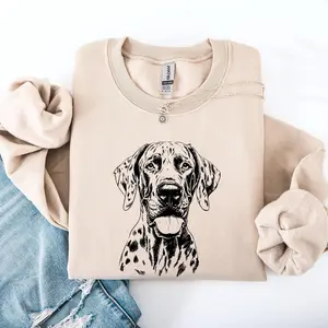 Great Dane, Pet, Dog Breed Sweatshirt, Crew Neck, Women's, Crewneck