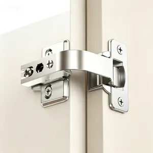 90 Degree Corner Cabinet Hinge 2 Pack Bifold Door Hinge Pie Cut Lazy Susan Cabinet Hardware Reusable Easy Installation