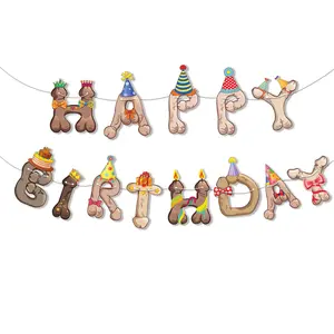 Funny Happy Birthday Garland Banner for Adult Party Decorations - Naughty and Hilarious Birthday Decor, Bachelorette, Bachelor, Gag Gifts Ornaments