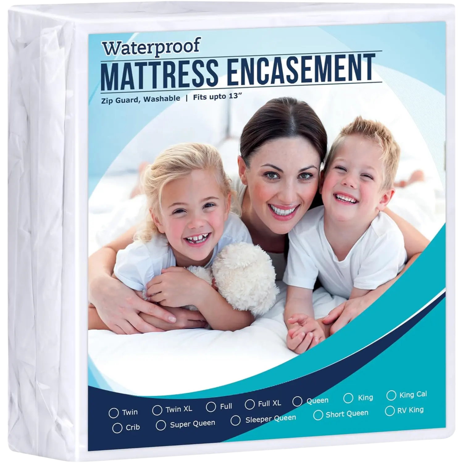 Utopia Bedding Zippered Mattress Encasement Queen - 100% Waterproof and Bed Bug Proof Mattress Protector - Absorbent, Six-Sided Mattress Cover