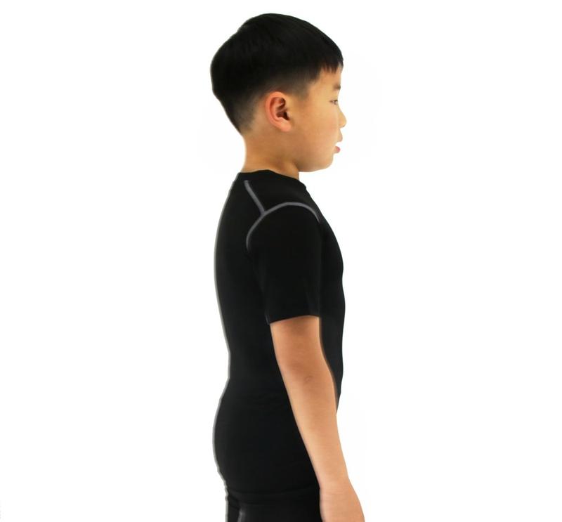 Boys Compression Shirt Short Sleeve Youth Basketball Football Undershirt Kids boys&girls Quick Dry Athletic Soccer Base Layer T-Shirt