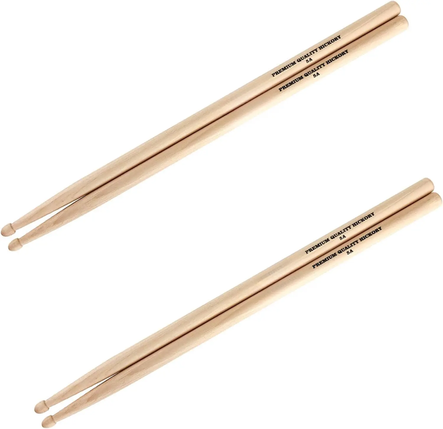 Drum Sticks 5A, Solid  Hickory Drumsticks/Beater Sticks,  Tips