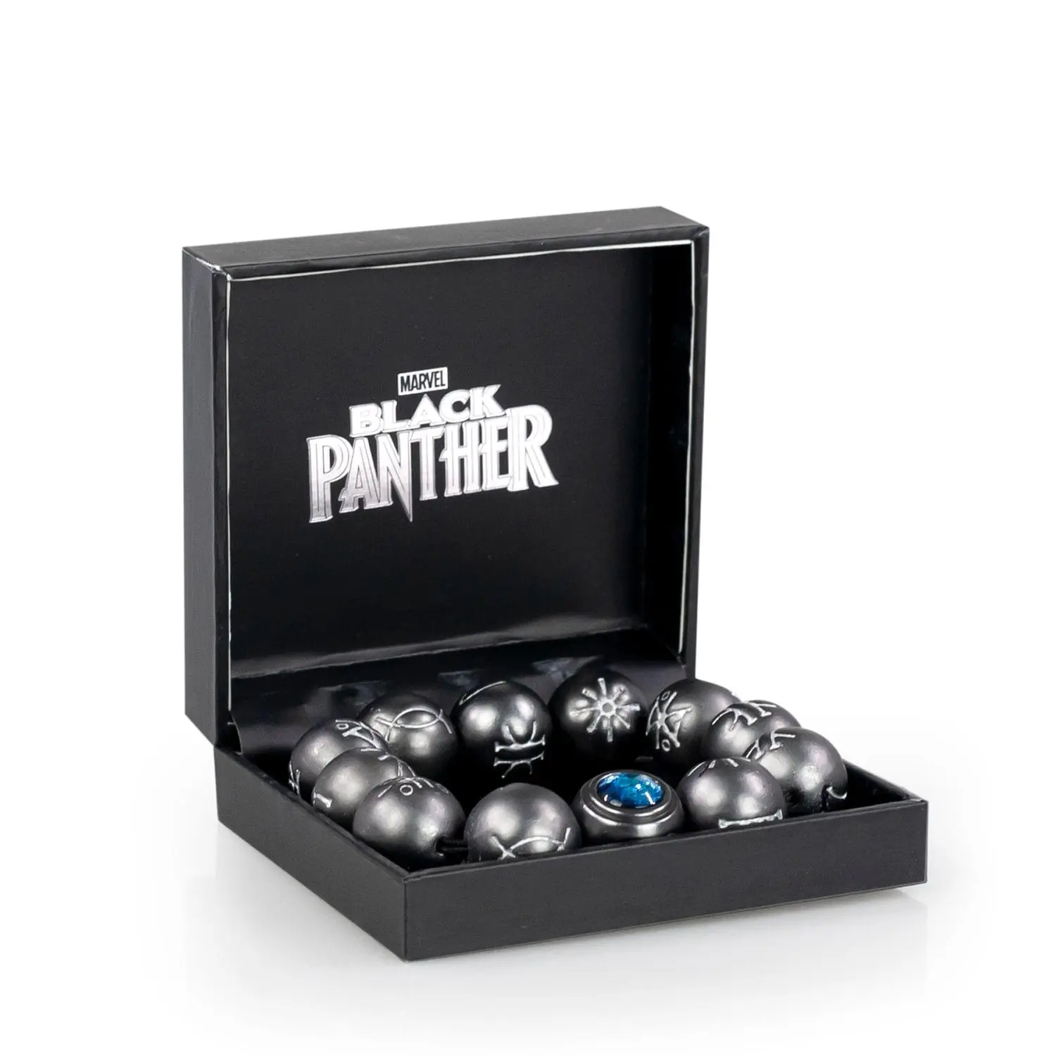 Marvel Black Panther Kimoyo Bead Bracelet - Blue, Unisex, One Size, Commemorative Movie Collectible Fashion Accessory, Choking Hazard Small Parts Warning